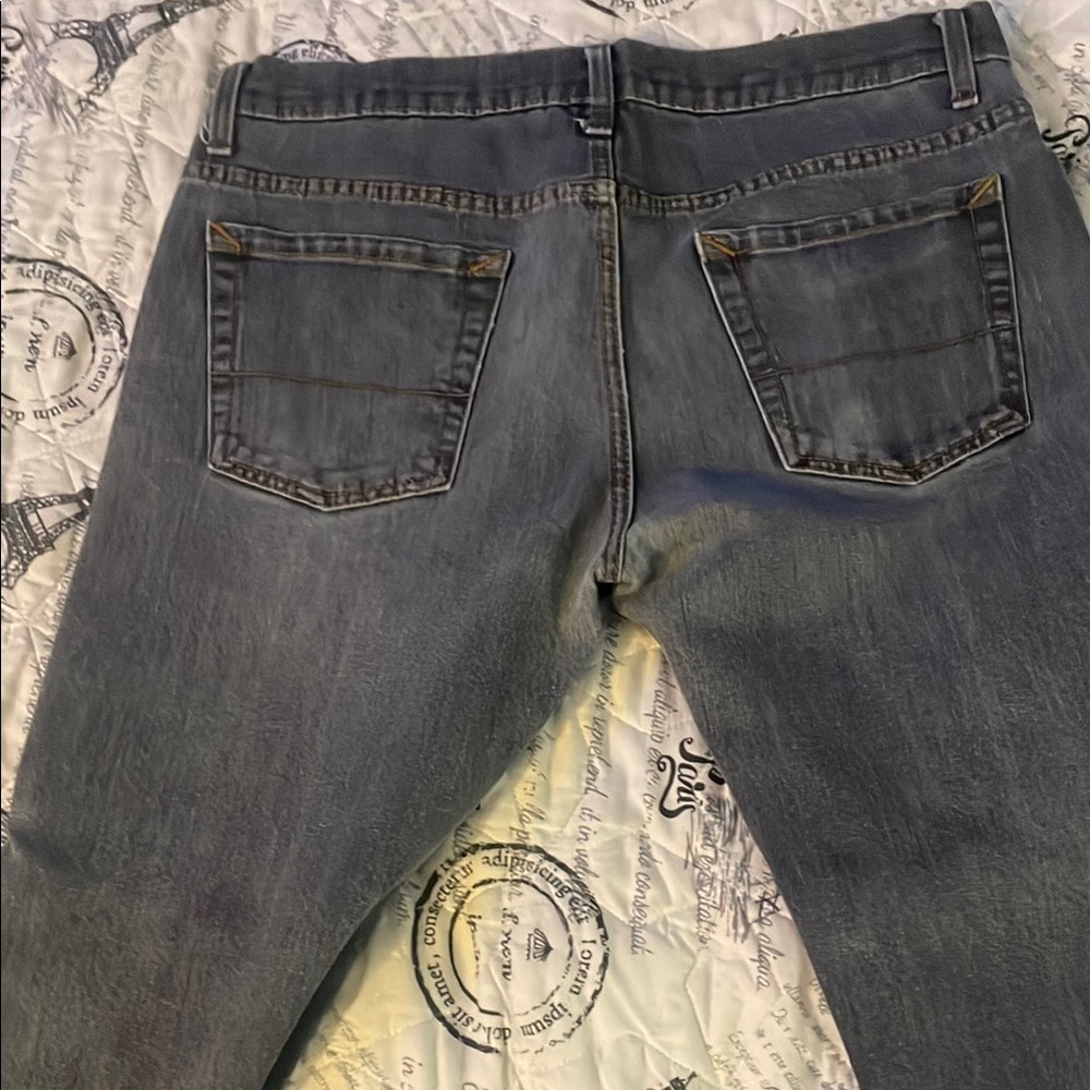 Stylish Gray Denim Jeans
